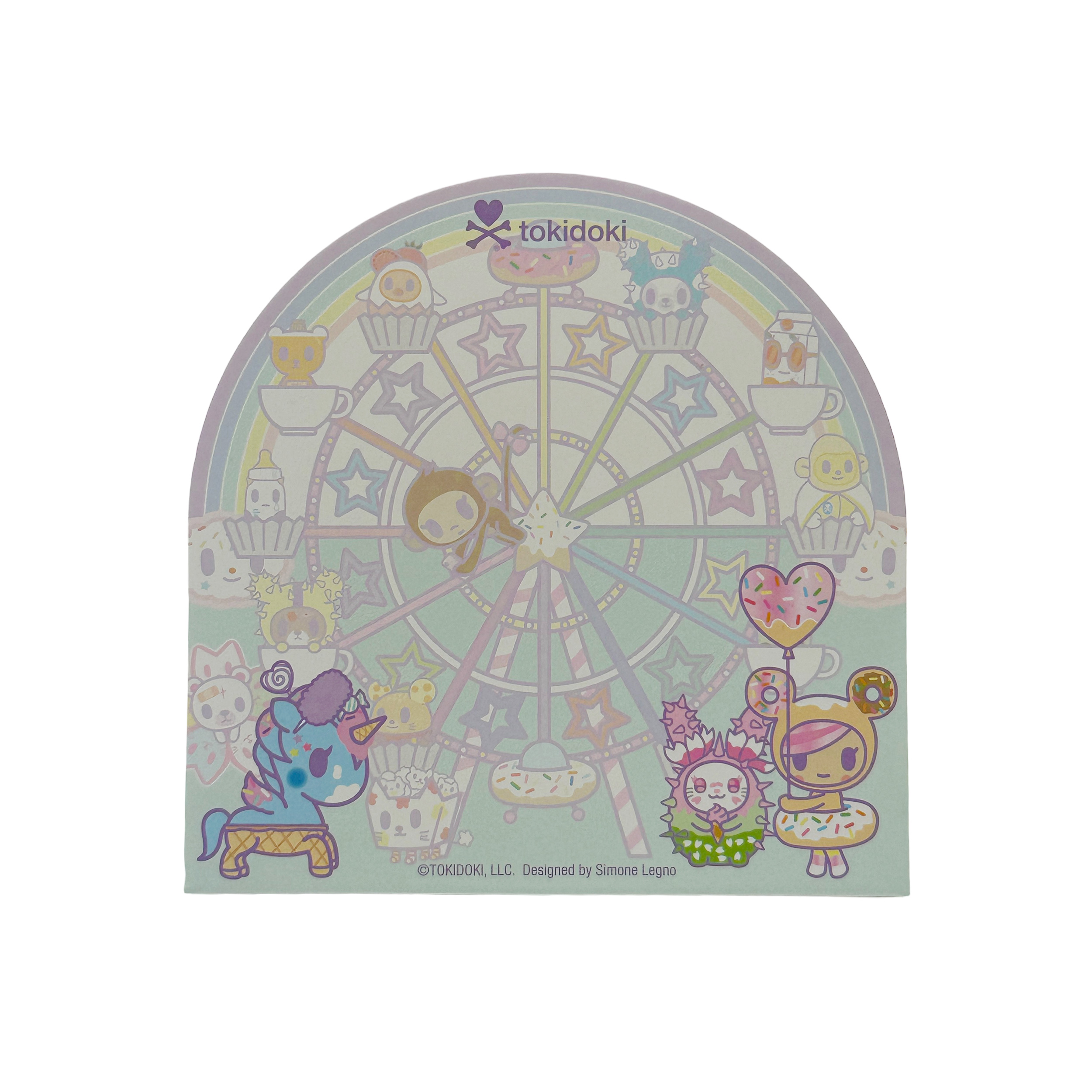 Tokidoki Cotton Candy Carnival Sticky Notes - 4