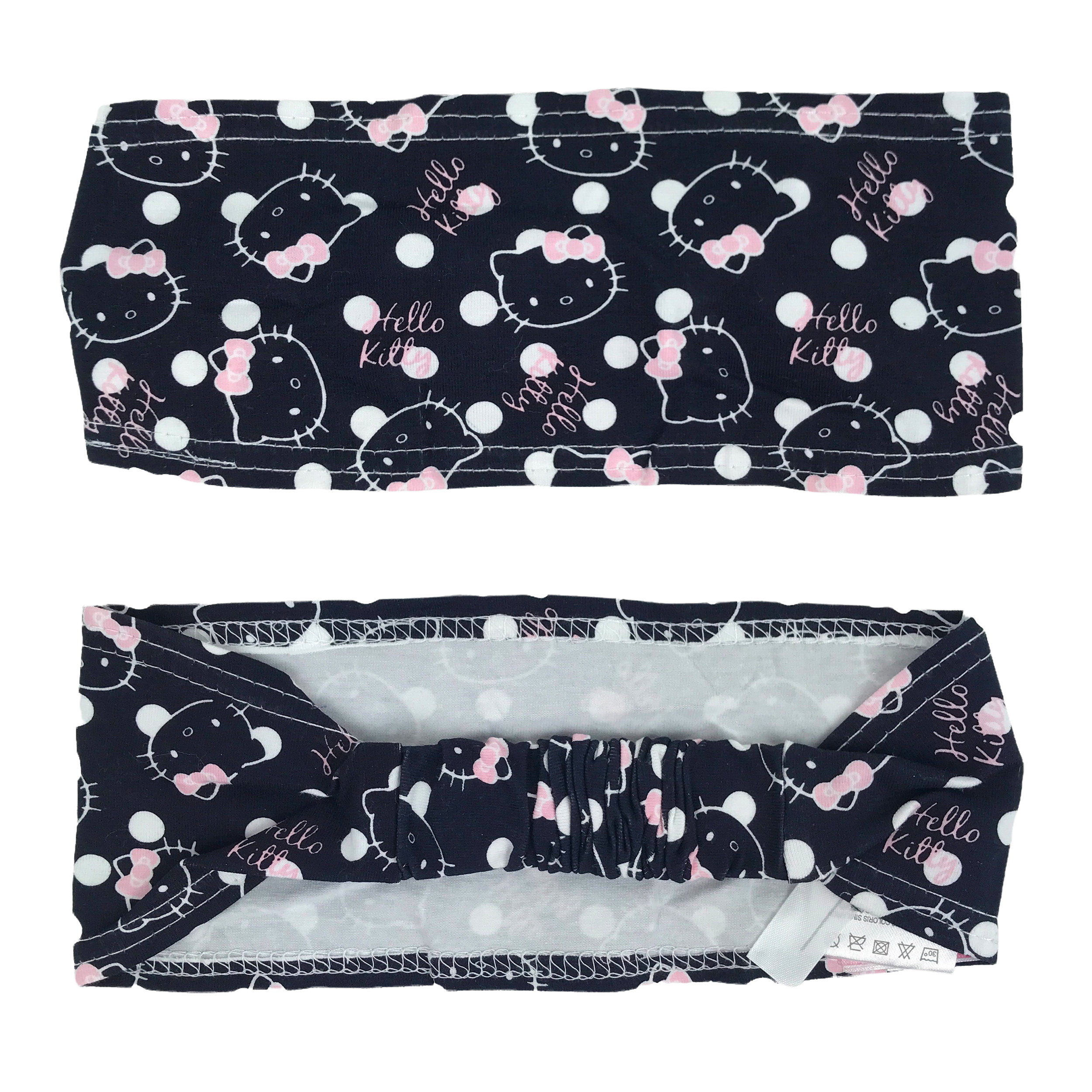 Hello Kitty Hårband/Pannband - Svart