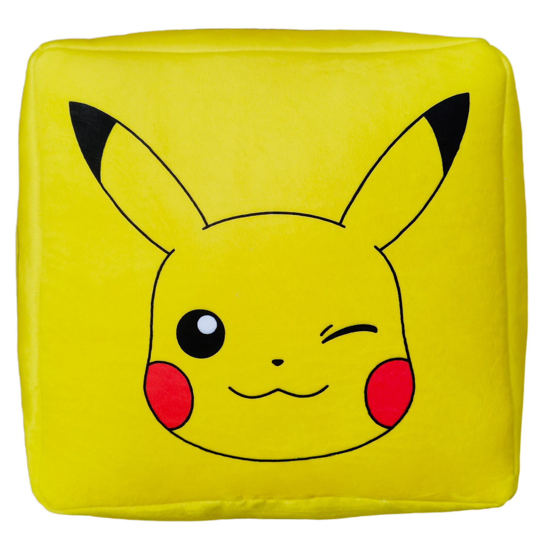 Pokémon Pikachu Kub Plysch Kudde 28 x 28 cm - 3