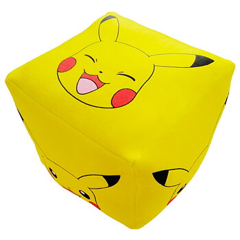 Pokémon Pikachu Kub Plysch Kudde 28 x 28 cm