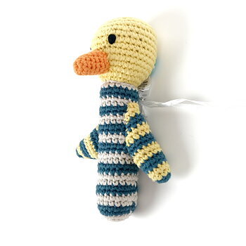 Anka Gosedjur med Skallra 18 cm - Ekologisk 