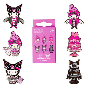My Melody & Kuromi Emalj Pin Blind Box - Loungefly & Sanrio