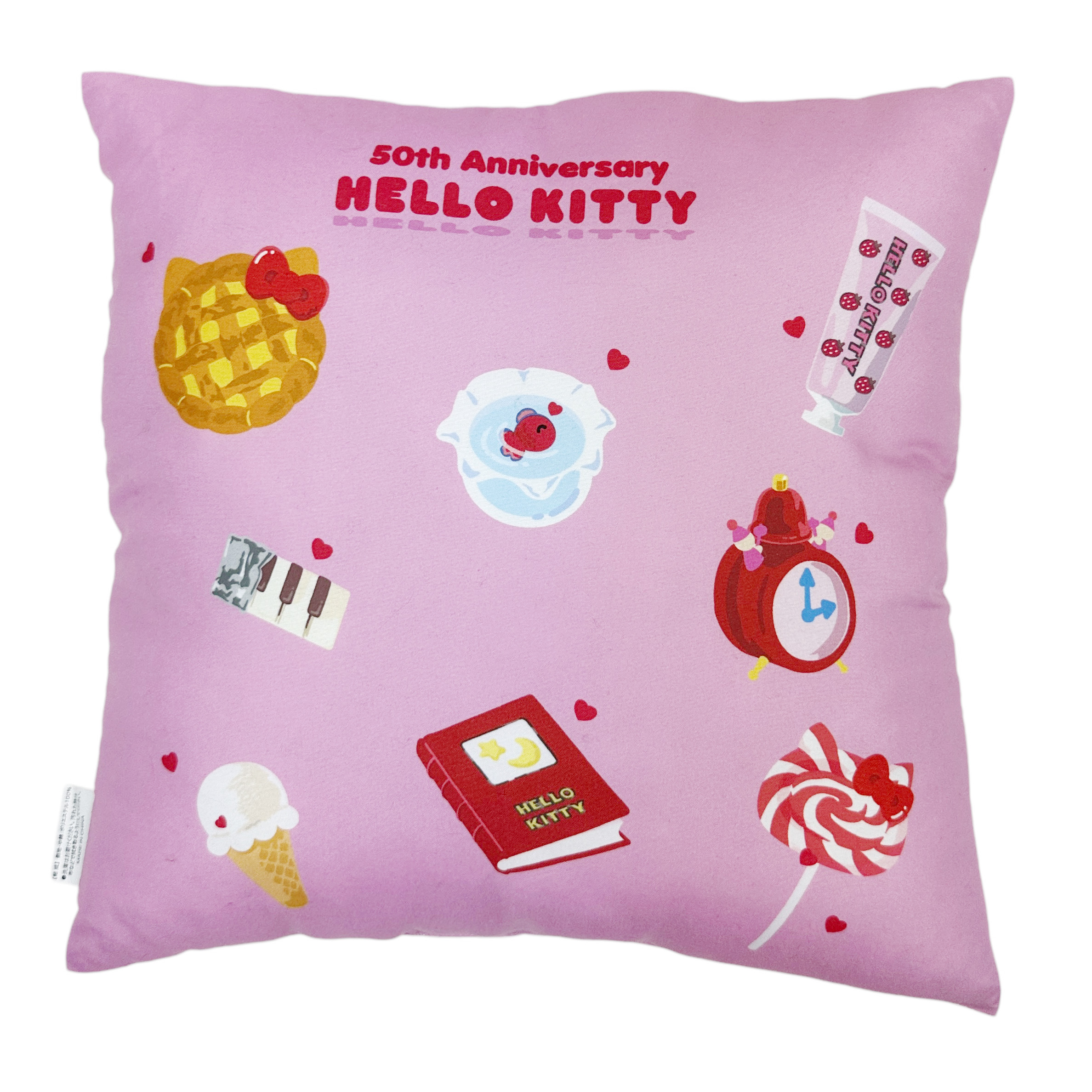 Hello Kitty Kudde 33 cm - 50th Anniversary - Japan import - 2