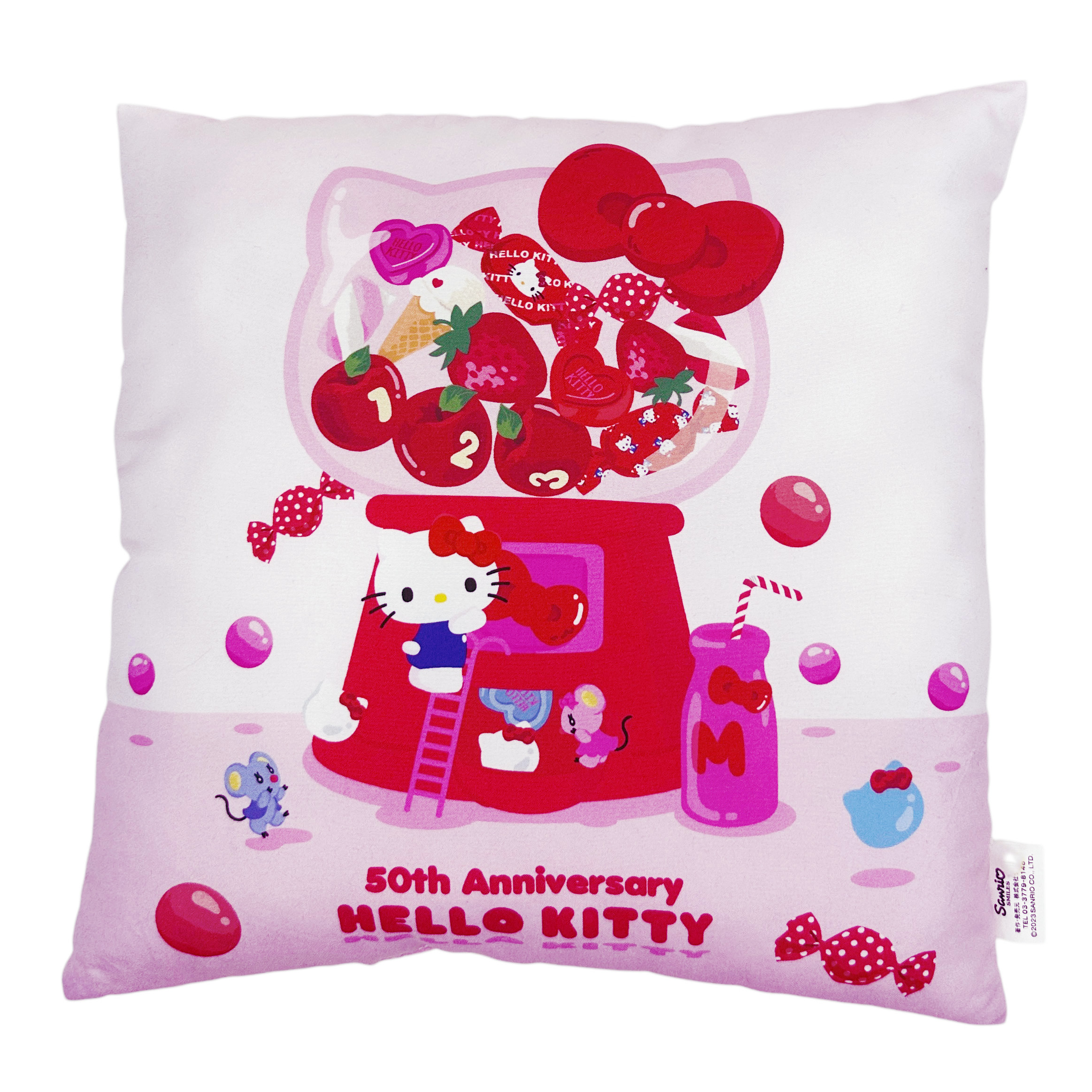 Hello Kitty Kudde 33 cm - 50th Anniversary - Japan import