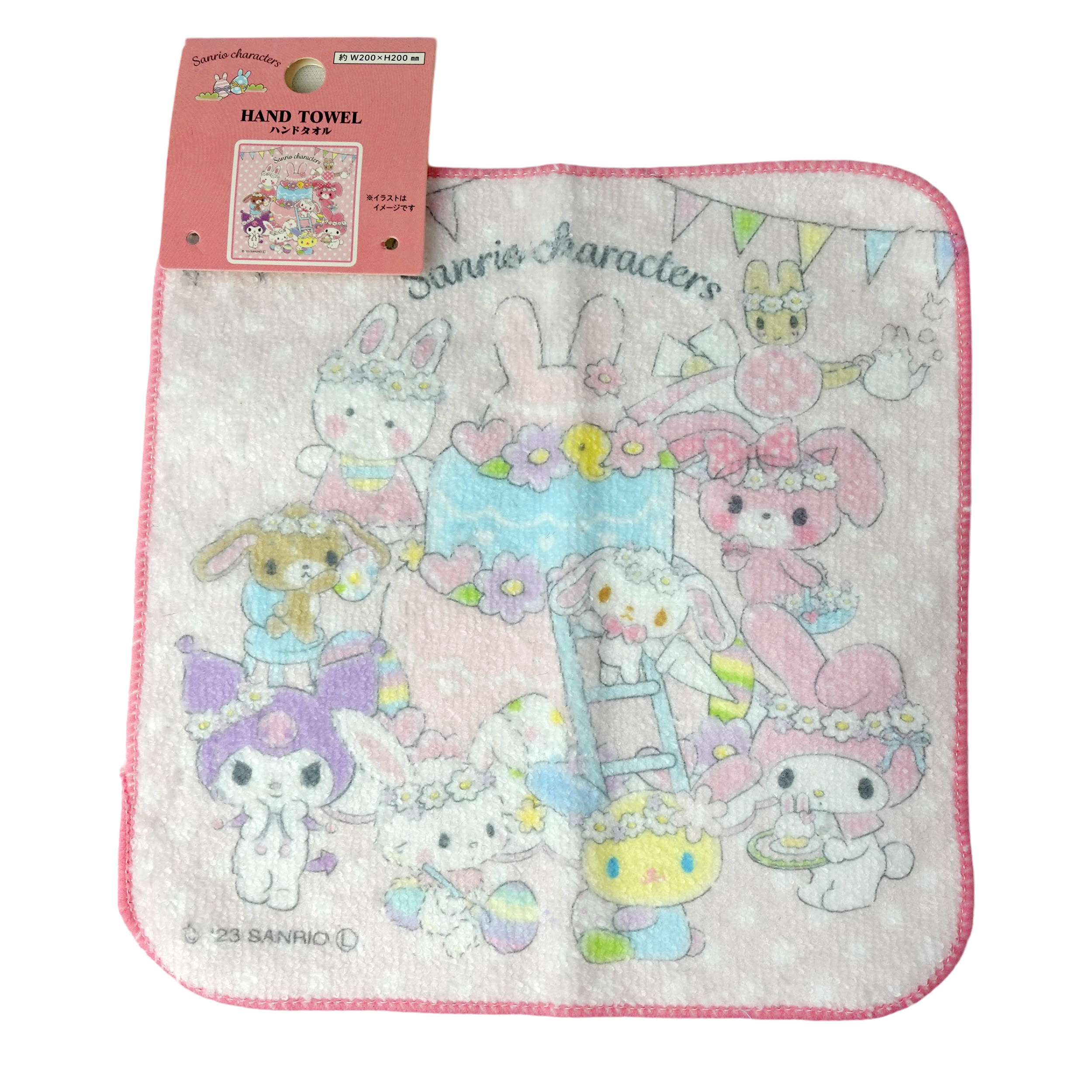 Kuromi & My Melody Handduk 20 x 20 cm