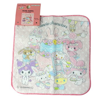 Kuromi & My Melody Handduk 20 x 20 cm