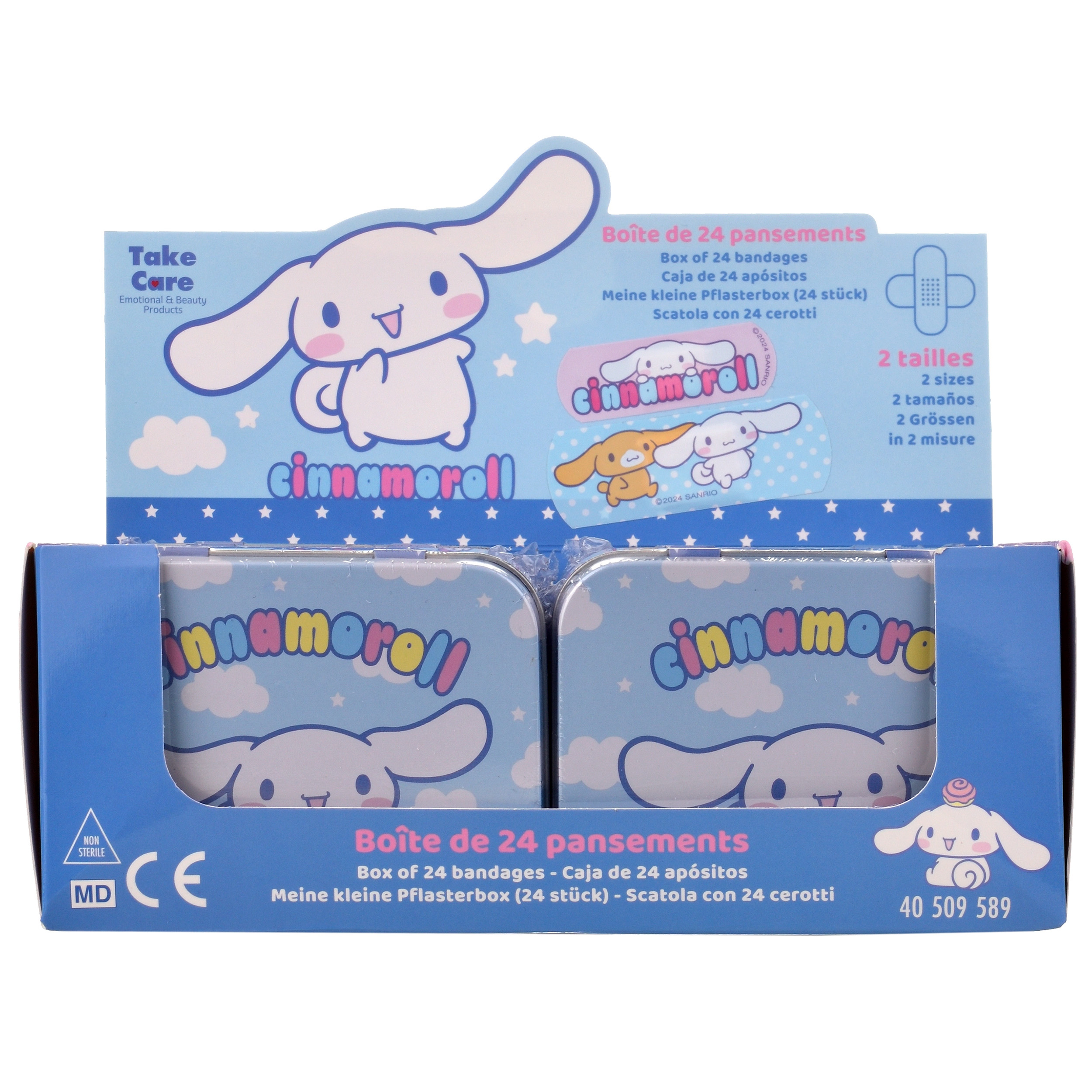 Cinnamoroll Plåster i Metallburk - 24 st - 5