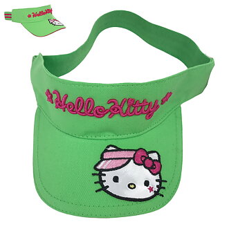 Hello Kitty Sol Keps Grön
