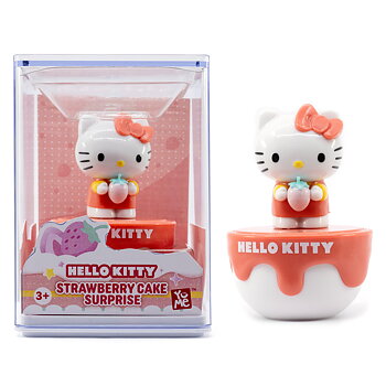 Hello Kitty and Friends: 50th Anniversary Hello Kitty Strawberry Cake Surprise Figure Capsule