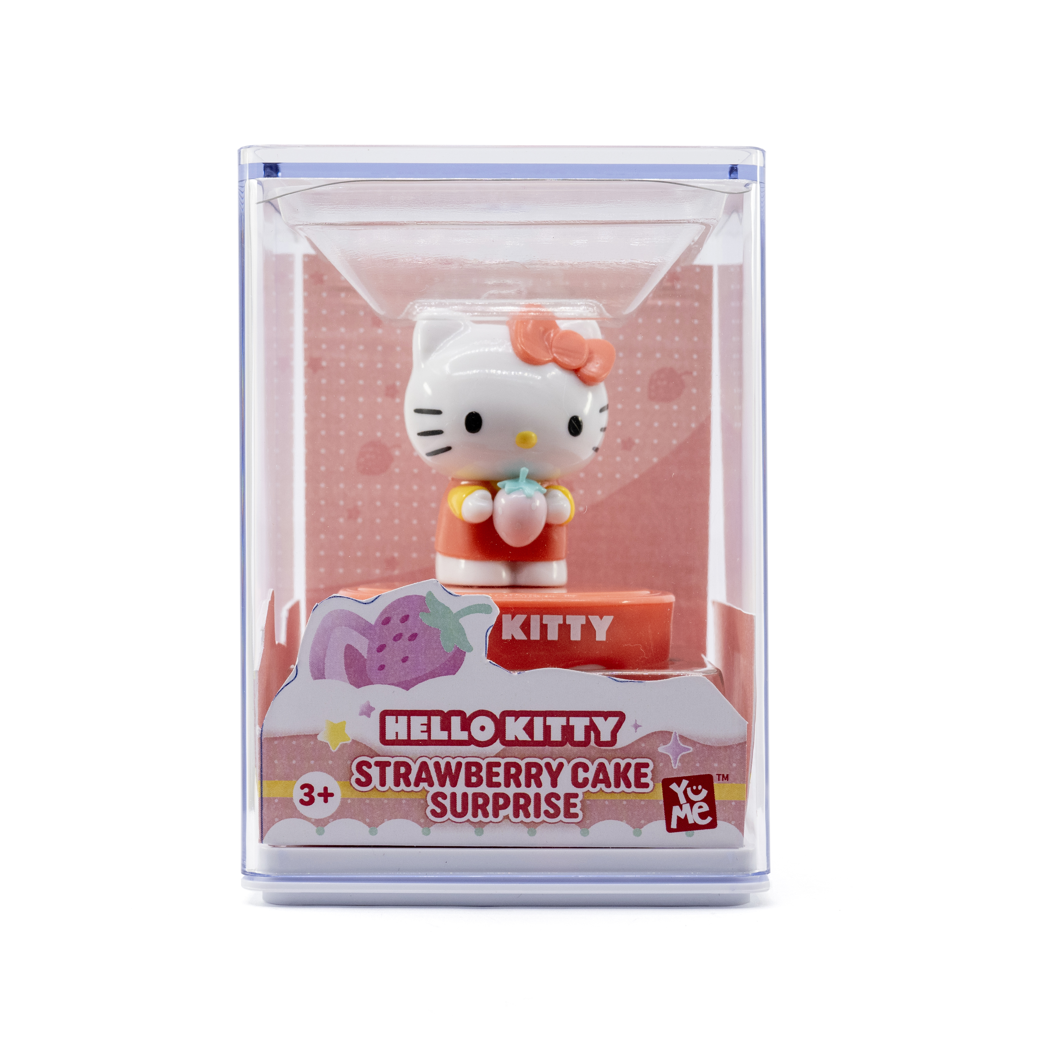 Hello Kitty and Friends: 50th Anniversary Hello Kitty Strawberry Cake Surprise Figure Capsule - 5