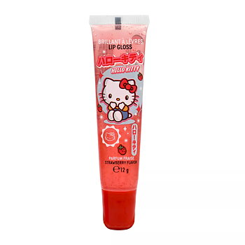 Sanrio Hello kitty Läppglans 12 g - Jordgubb