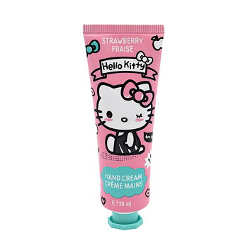 Hello Kitty Fuktgivande Handkräm - Jordgubb 30 ml
