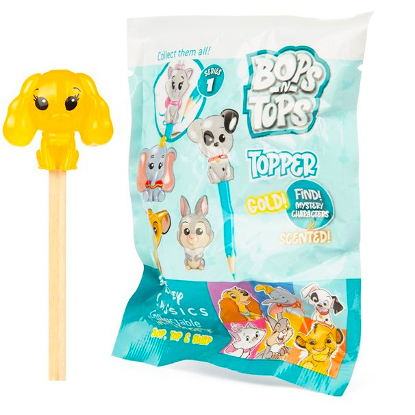 Disney Bops-n-Tops Animals Pencil Topper Blind Bag - 4