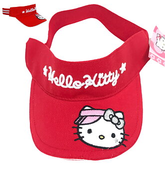 Hello Kitty Sol Keps Röd