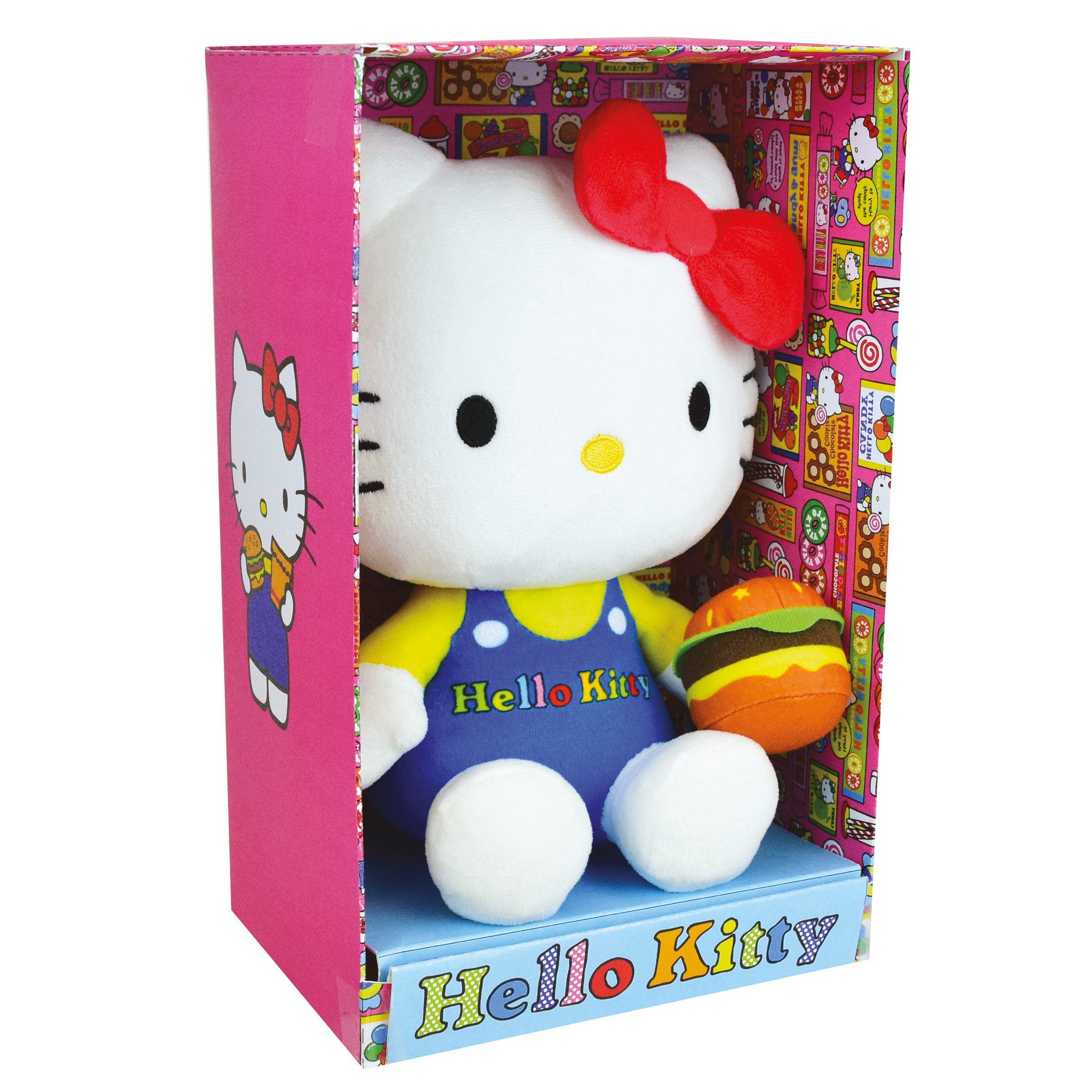 Hello Kitty Retro Mjukis Gosedjur i Presentförpackning - 24 cm - 3