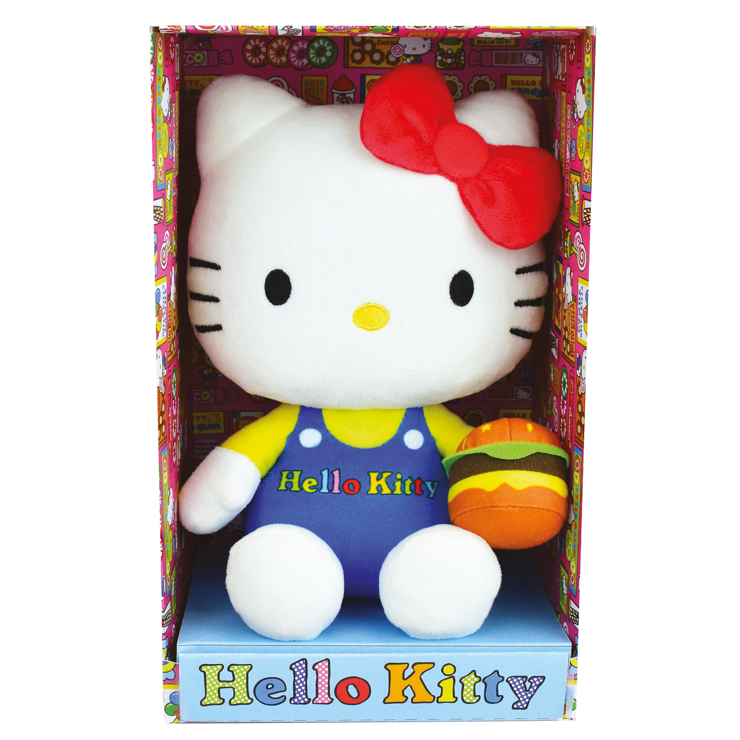 Hello Kitty Retro Mjukis Gosedjur i Presentförpackning - 24 cm - 2