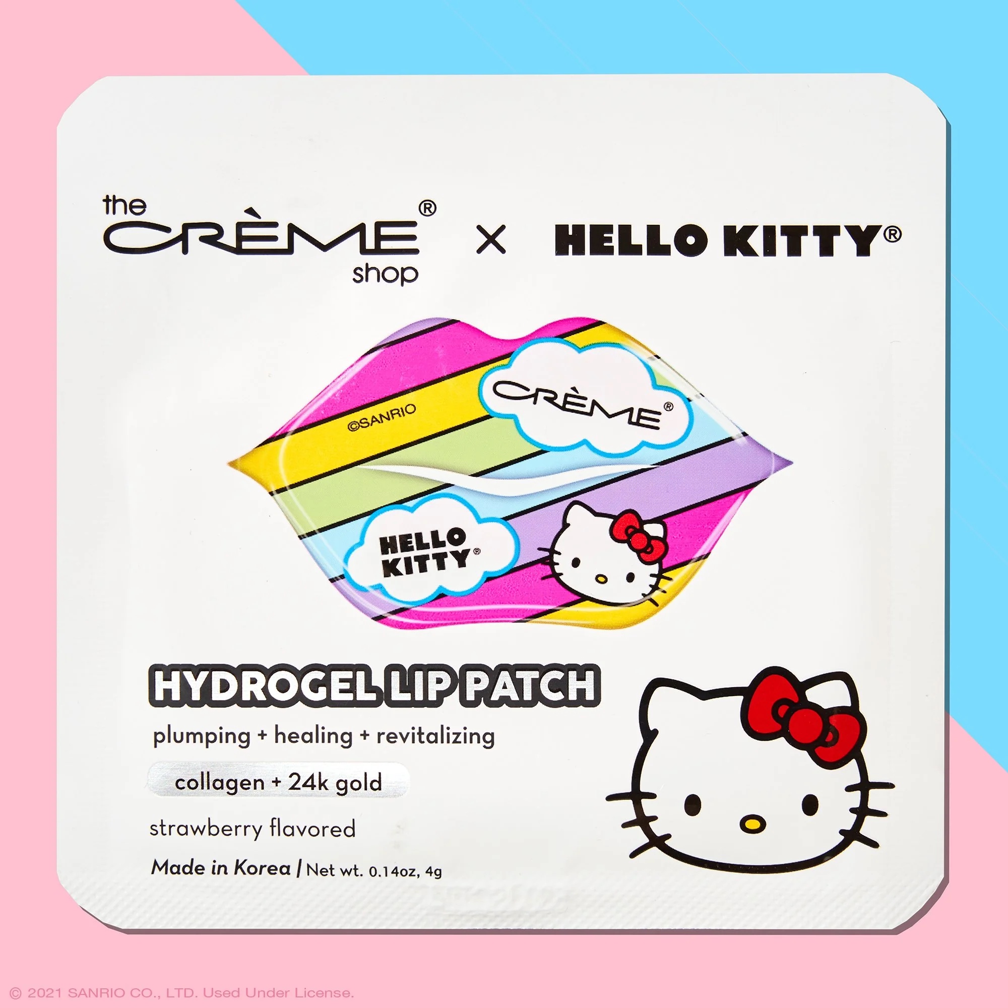 The Créme Shop - Hello Kitty Hydrogel Lip Patch | Strawberry Flavored