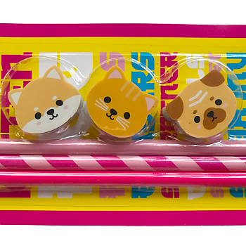 Shibu Inu, Mops, Katt Pennset 7 delar