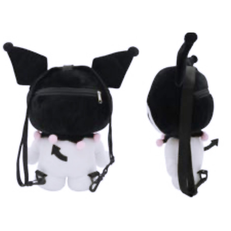 Kuromi  Plysch Ryggsäck 35 cm - 3