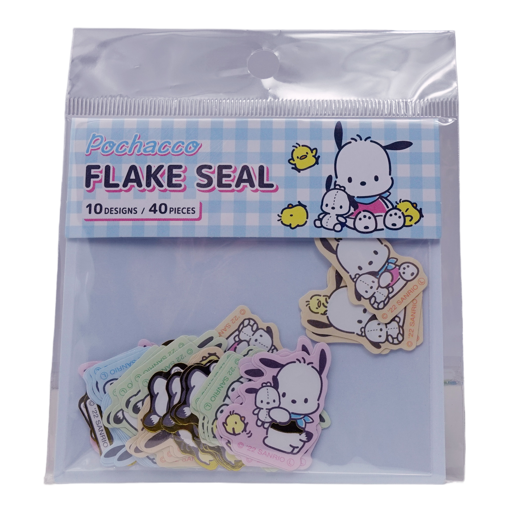 Sanrio Pochacco Flake Stickers - 40 st Klistermärken - 2