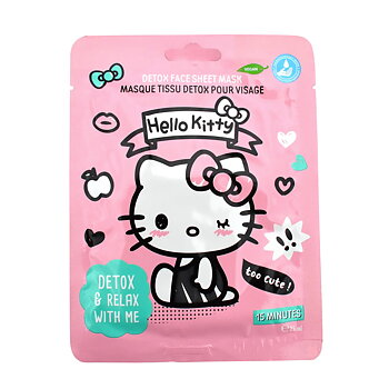 Hello Kitty Detox Face Sheet Mask -  Ansiktsmask