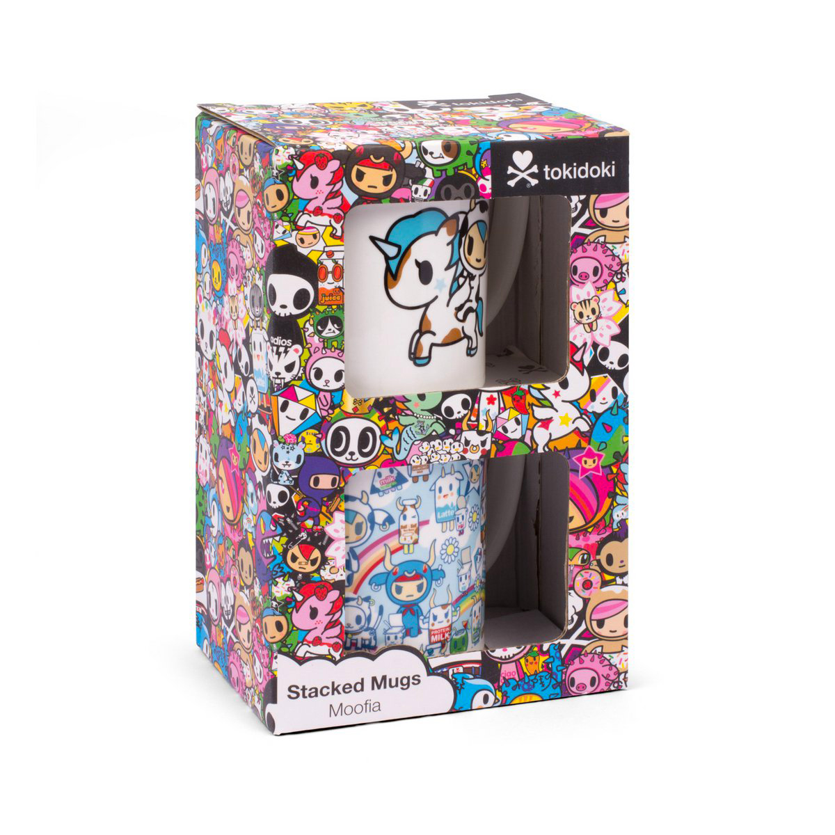 Tokidoki Porslinsmuggar i Presentbox - Set med 2 - 270 ml - Stapelbara  - 7