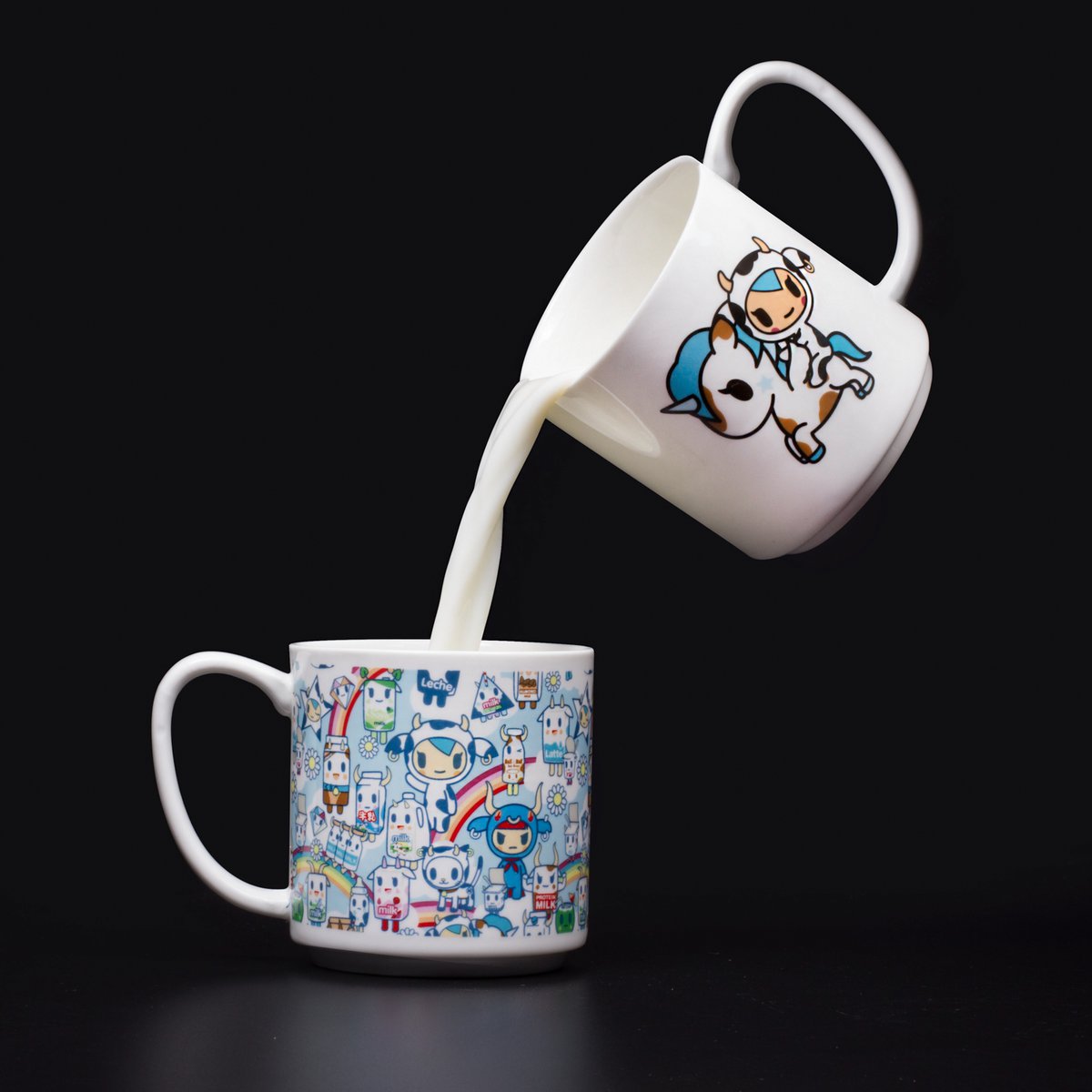 Tokidoki Porslinsmuggar i Presentbox - Set med 2 - 270 ml - Stapelbara  - 5