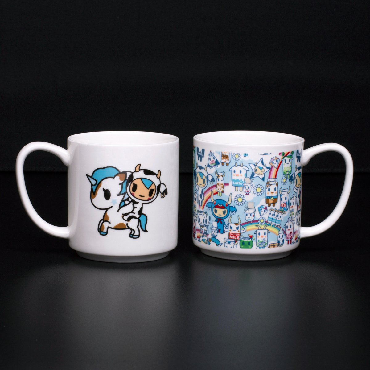 Tokidoki Porslinsmuggar i Presentbox - Set med 2 - 270 ml - Stapelbara  - 6