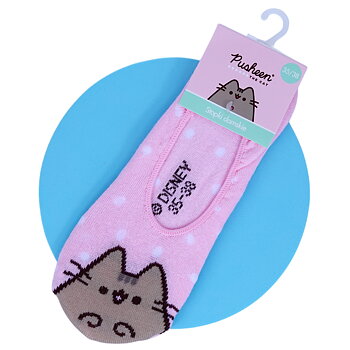 Pusheen Dam Strumpor Låga - Rosa invisible socks