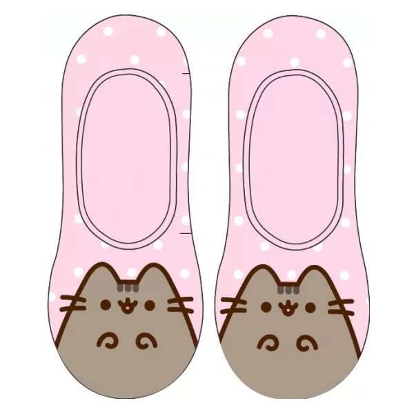 Pusheen Dam Strumpor Låga - Rosa invisible socks - 2