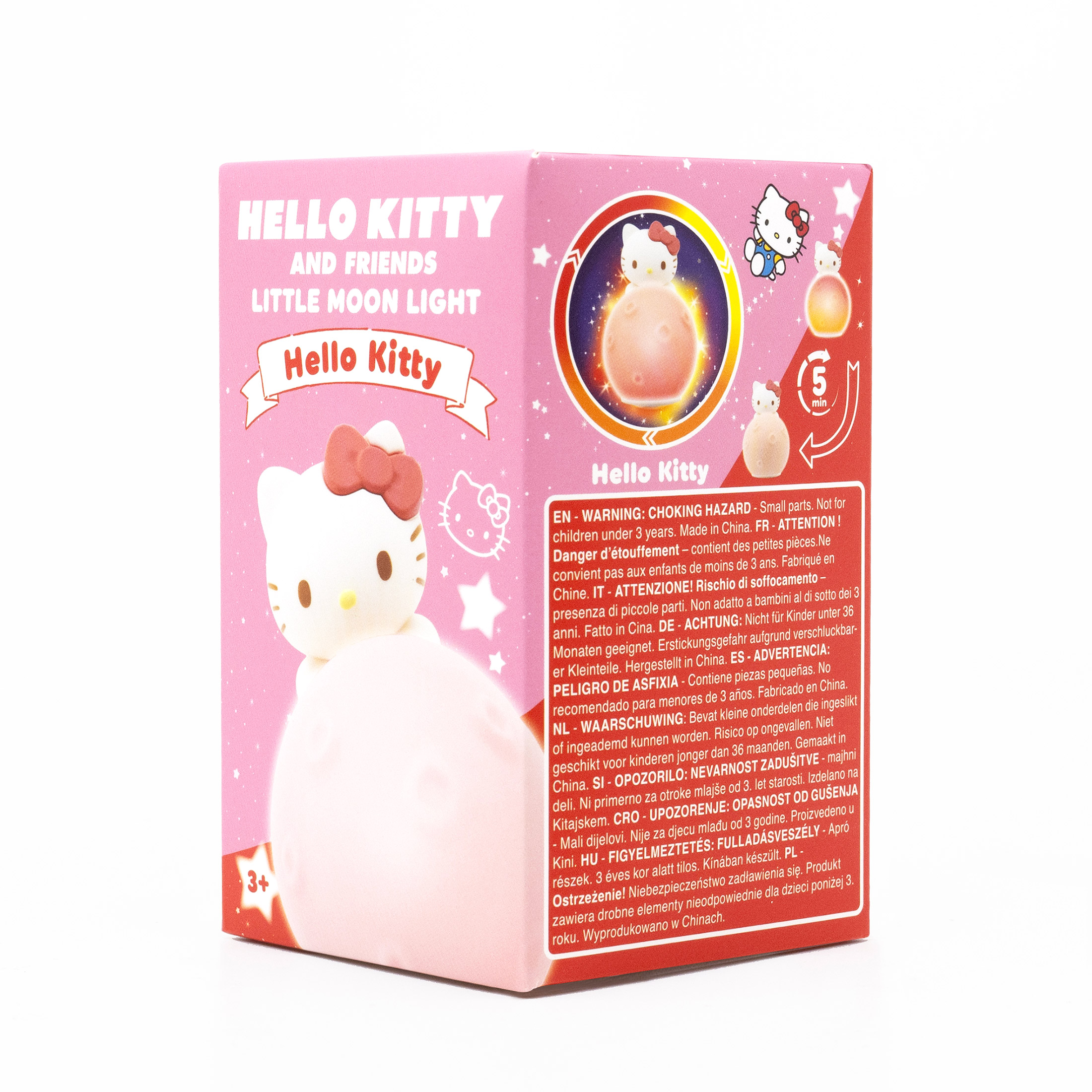 Hello Kitty Little Moon Lampa med 7 färger - 8