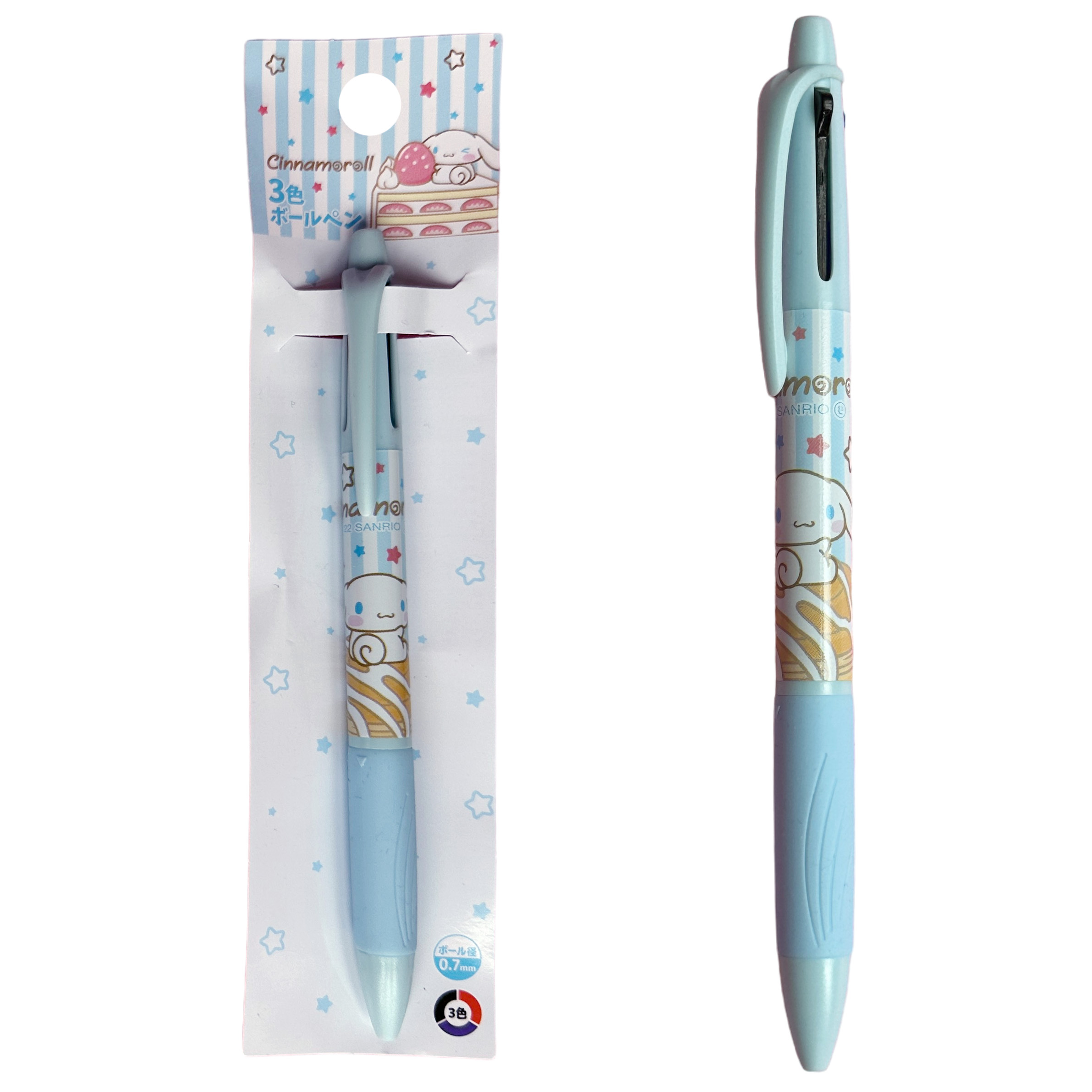 Cinnamoroll Kulspettspenna med 3 färger