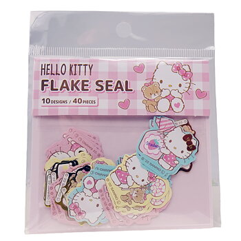 Sanrio Hello Kitty Flake Stickers - 40 st Klistermärken