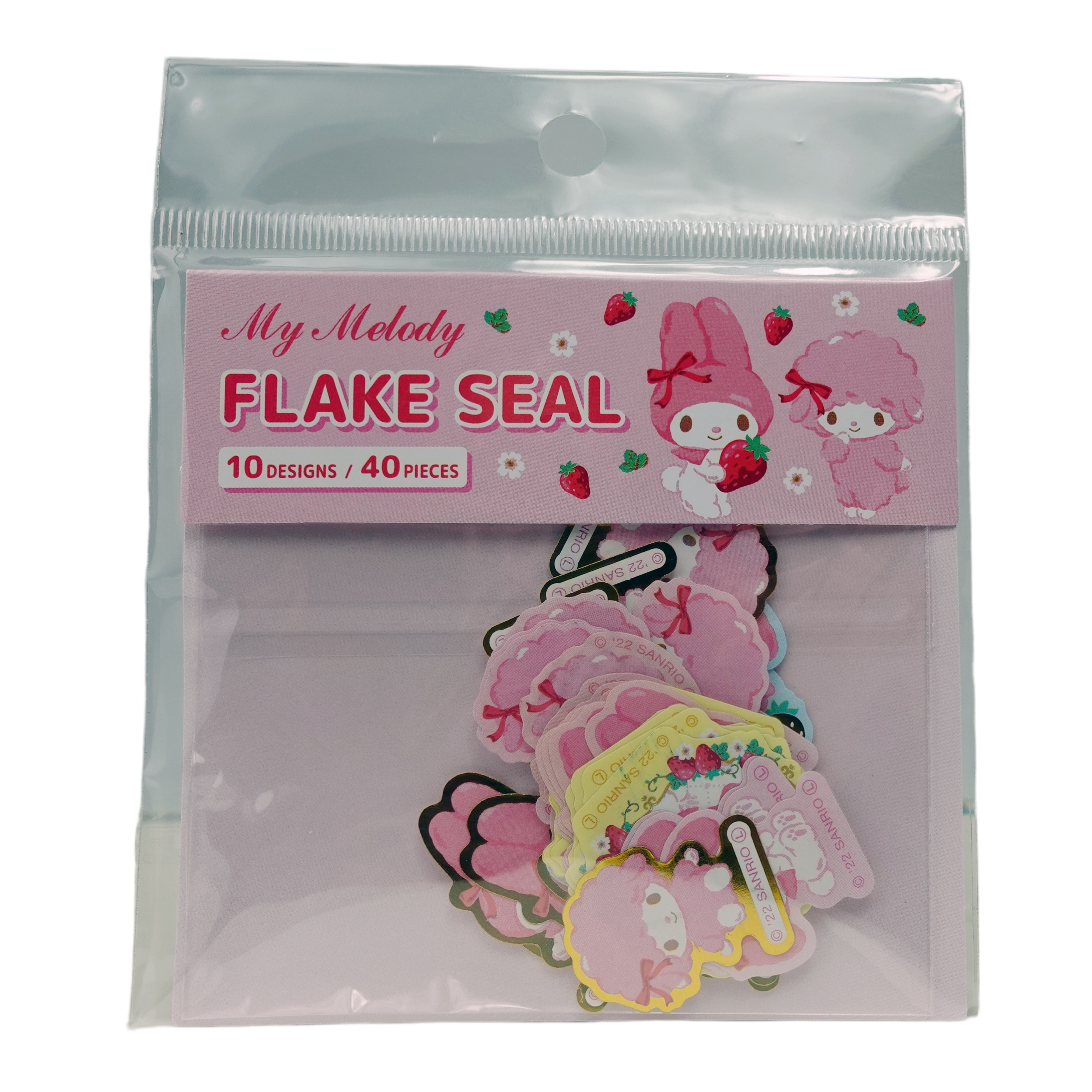 Sanrio My Melody Flake Stickers - 40 st Klistermärken - 3