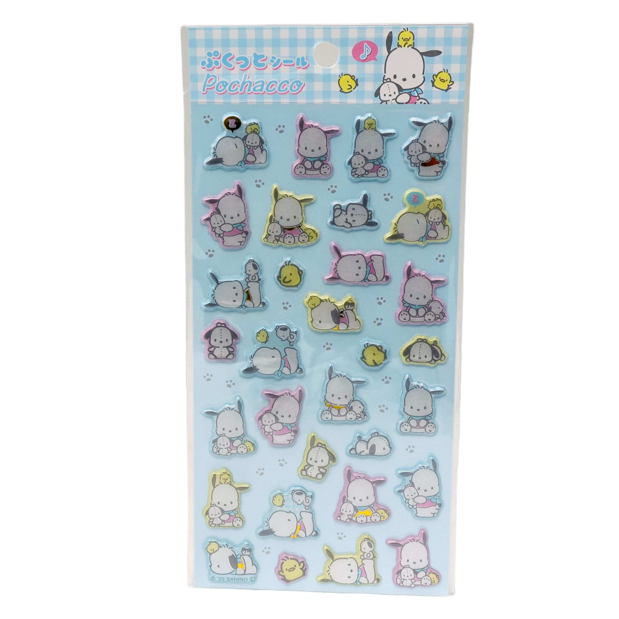 Sanrio Pochacco Stickers - Puffy Klistermärken 31 st