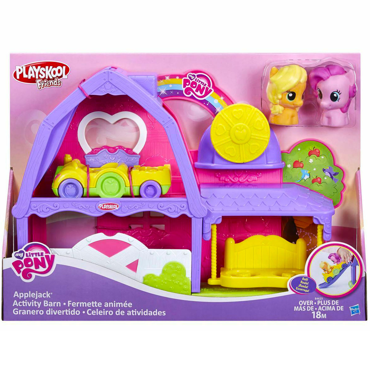 My Little Pony Playskool Friends Applejack Activity Barn Playset - 2