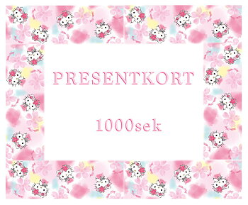 Presentkort 1000 sek
