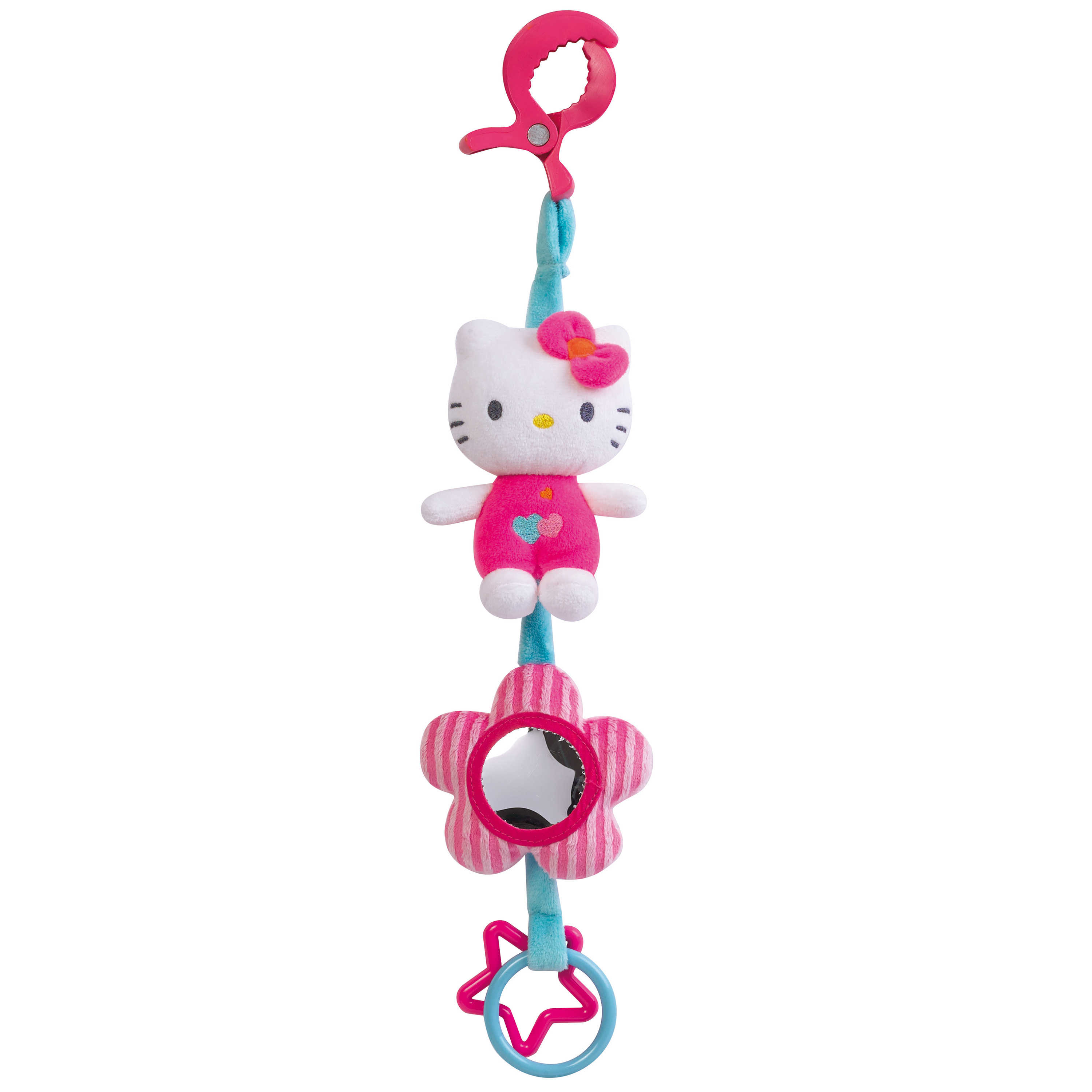 Hello Kitty Gosedjur Aktivitetsleksak med klämma 42 cm