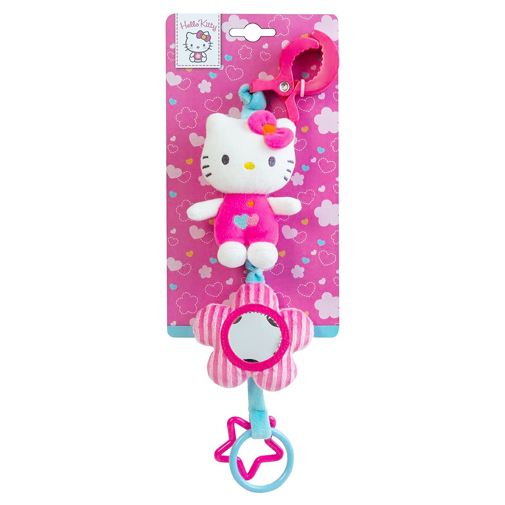 Hello Kitty Gosedjur Aktivitetsleksak med klämma 42 cm - 2