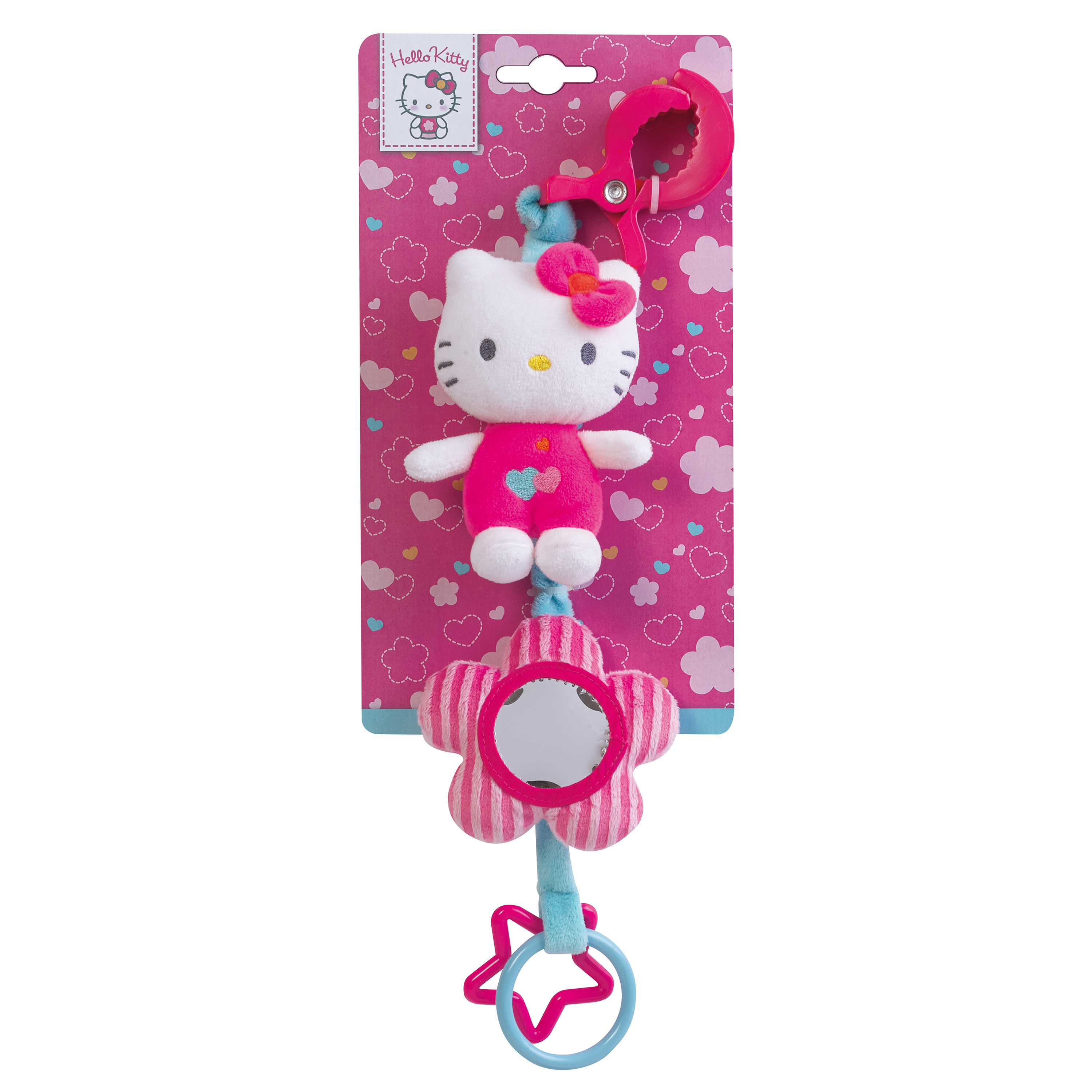 Hello Kitty Gosedjur Aktivitetsleksak med klämma 42 cm - 4