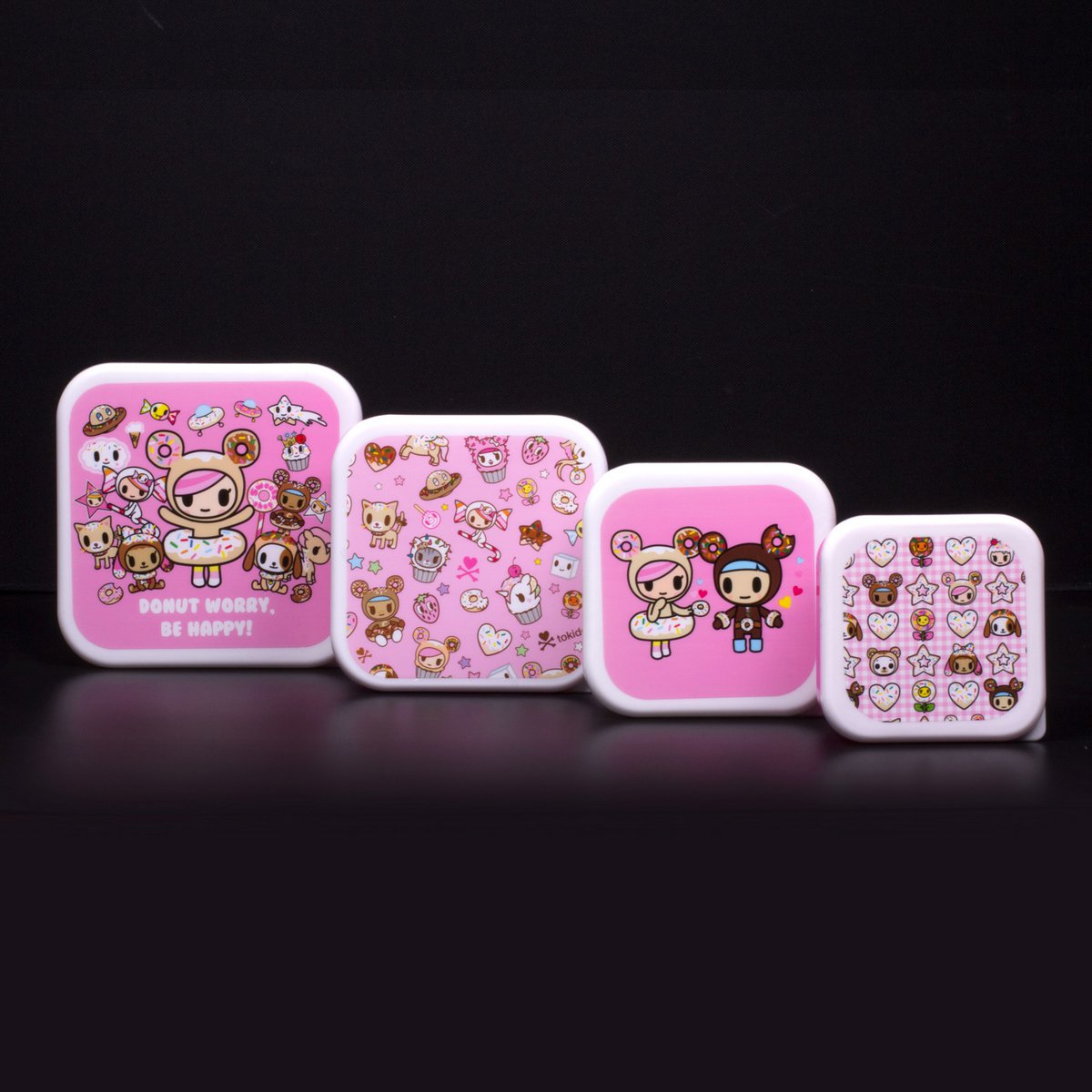 Tokidoki Kawaii Lunchlådor 4-pack - 14