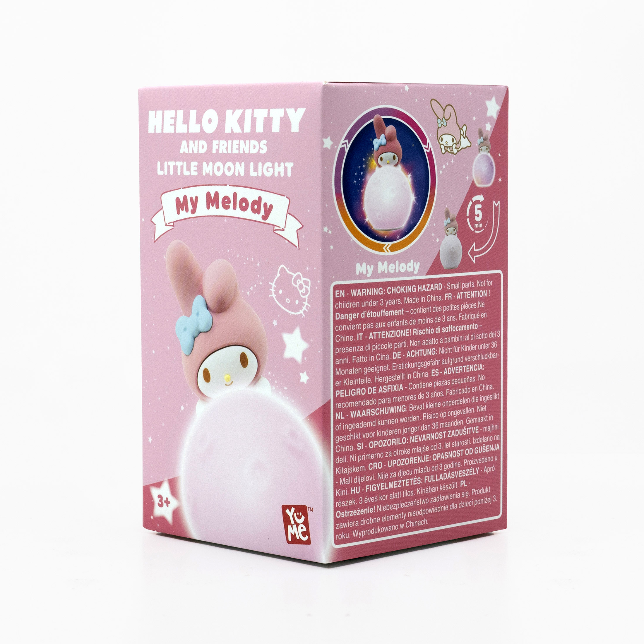 My Melody Little Moon Lampa med 7 färger - 6