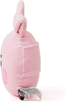 BT21 Baby Cooky Face Marshmallow Feel Kudde - Rosa