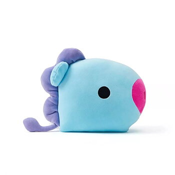 BT21 Baby Mang Face Marshmallow Feel Kudde - Blå