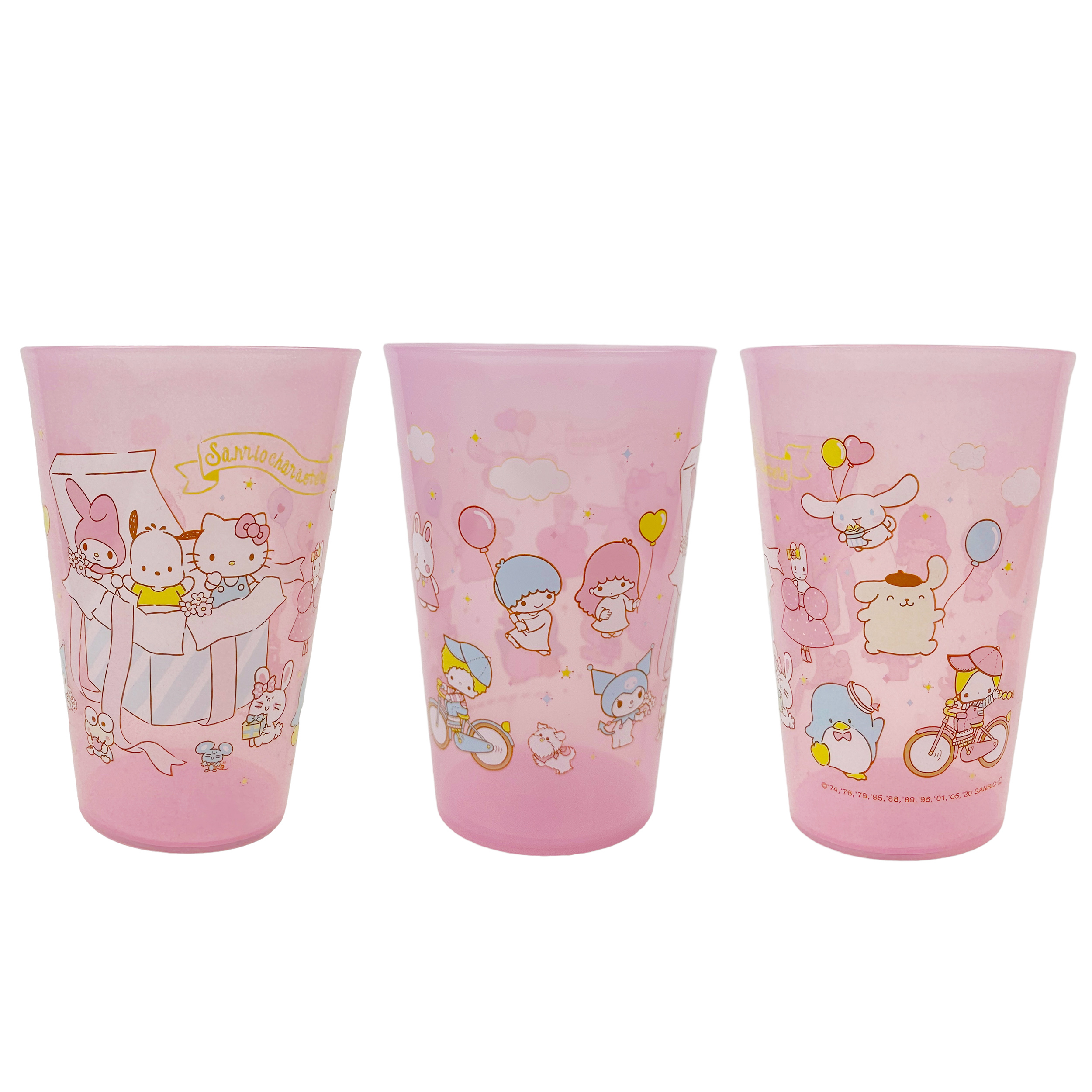 Sanrio Hello Kitty & Friends Plastmugg 450 ml - Rosa