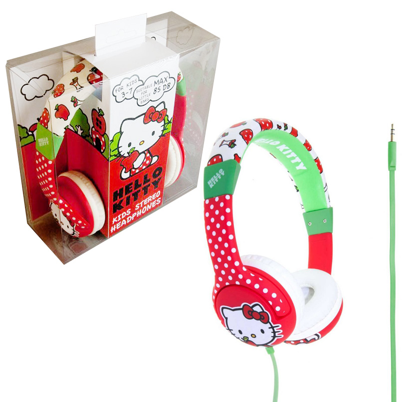 Hello Kitty - Hörlurar Kids 3-10 år - Kids Sweet Apple - 6