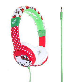 Hello Kitty - Hörlurar Kids 3-10 år - Kids Sweet Apple