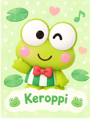 Keroppi från Sanrio - kawaii produkter