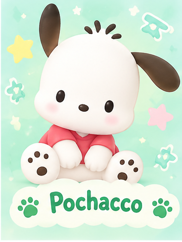 Pochacco från Sanrio - kawaii produkter