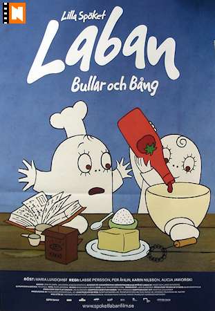 Lilla spöket Laban Bullar och bång